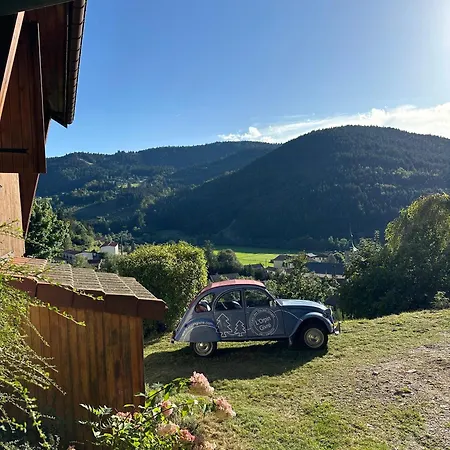 Chalet Caucalide Avec Cheminee, Sauna, Terrasse Plein Sud & Jolie Vue Montagne * Ventron