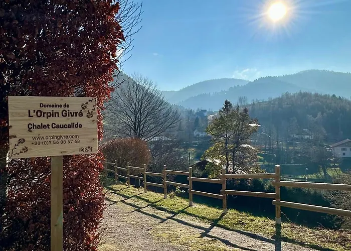 Prázdninový dům L'orpin Givre - Chalet Caucalide Avec Grande Terrasse Ventron